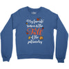 my favorite season is the fall of the patriarchy Crewneck Sweatshirt