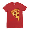 pizza my life Ladies Fitted T-Shirt