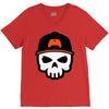 skull gaming V-Neck Tee