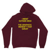 i went outside once Unisex Hoodie