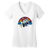 rainbo first blood Women's V-Neck T-Shirt