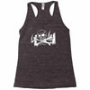 4x4 truck cross bone skull Racerback Tank