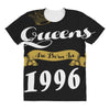 queens are born in 1996 All Over Women's T-shirt