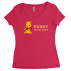 hunny on my mind Women's Triblend Scoop T-shirt