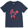 i only kiss boys V-Neck Tee