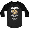 predator movie dillon licensed adult 3/4 Sleeve Shirt