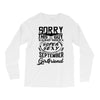This Guy Is Taken By A Super Sexy September Girlfriend Long Sleeve Shirts