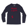 Muggle On Board Red Long Sleeve Shirts