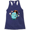 pluto is on vacations Racerback Tank