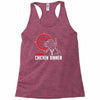 battle ground winner winner chicken dinner Racerback Tank