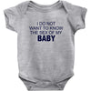 jacksons button Baby Bodysuit