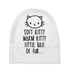 weird kitty Baby Beanies