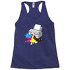 puker printer Racerback Tank