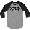 evolve t shirt small funny evolution science atheist darwin atheism fi 3/4 Sleeve Shirt