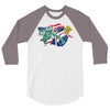 nasty woman vs trump 3/4 Sleeve Shirt