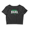 one lucky nana Crop Top
