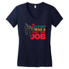 7 eleven was a part time job Women's V-Neck T-Shirt