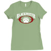 new hot blackwater logo Ladies Fitted T-Shirt