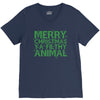 merry christmas ya filthy animal V-Neck Tee