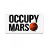 Occupy Mars License Plate