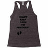I Can't Keep Calm I'm Pregnant Racerback Tank