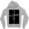 no design fashion Zipper Hoodie