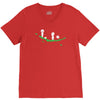 aliens V-Neck Tee