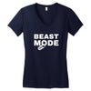 Beast Mode ON Women's V-Neck T-Shirt