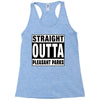 straight outta pleasant parks Racerback Tank
