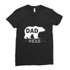 dad bear Ladies Fitted T-Shirt