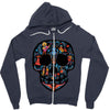 loco coco skul Zipper Hoodie