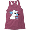 arctic fox adopt Racerback Tank