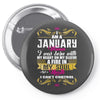 i am a january women Pin-back button