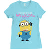 me awesome Ladies Fitted T-Shirt