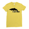black panther logo Ladies Fitted T-Shirt