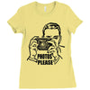 photos please Ladies Fitted T-Shirt