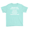 Smartass August Girl Youth Tee