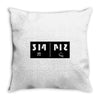reflections on pi Throw Pillow