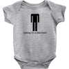 offensive t shirt lookng for a little head rude tee funny shirt Baby Onesie