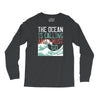 the ocean is calling Long Sleeve Shirts