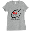 CHAIN SMOKERS Ladies Fitted T-Shirt