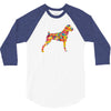 boxer flower 3/4 Sleeve Shirt