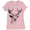 moose Ladies Fitted T-Shirt