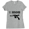 i love you and i know1 Ladies Fitted T-Shirt