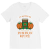 i'd rather be drinking pumpkin spice V-Neck Tee