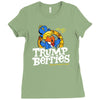 trump berries Ladies Fitted T-Shirt
