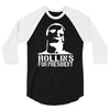 rollins for president  funny  comic henry rollins punk rock tv p 3/4 Sleeve Shirt