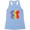 Goku Rainbow T-Shirt Racerback Tank