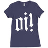 oi punk rock top long sleeve,,,, Ladies Fitted T-Shirt