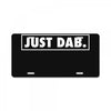 just dab border License Plate